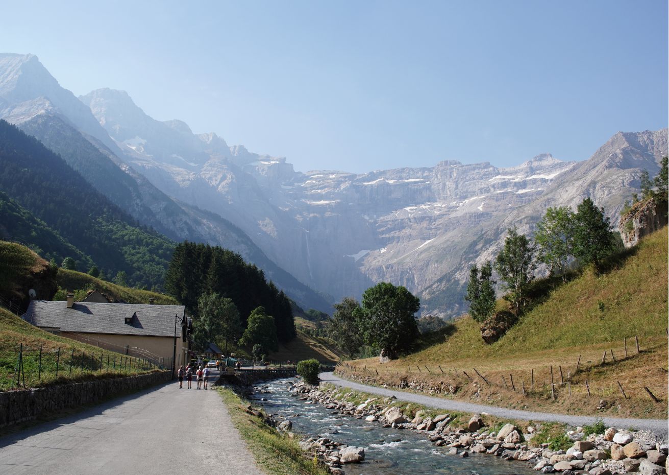 The Cirque de Gavarnie, a UNESCO World Heritage site in the Pyrenees