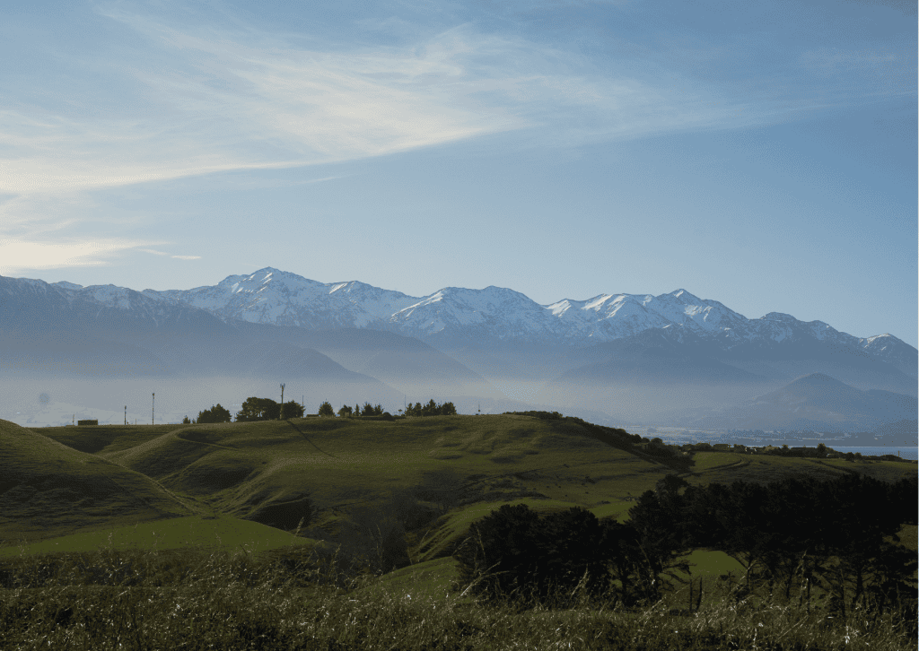 The Kaikoura Peninsula Walkway along the coast
