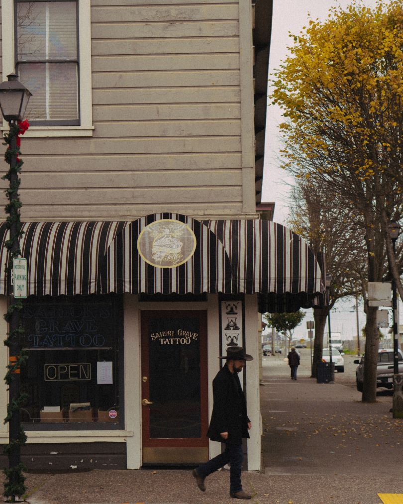 Historic Old Town Eureka on the Northern California coast