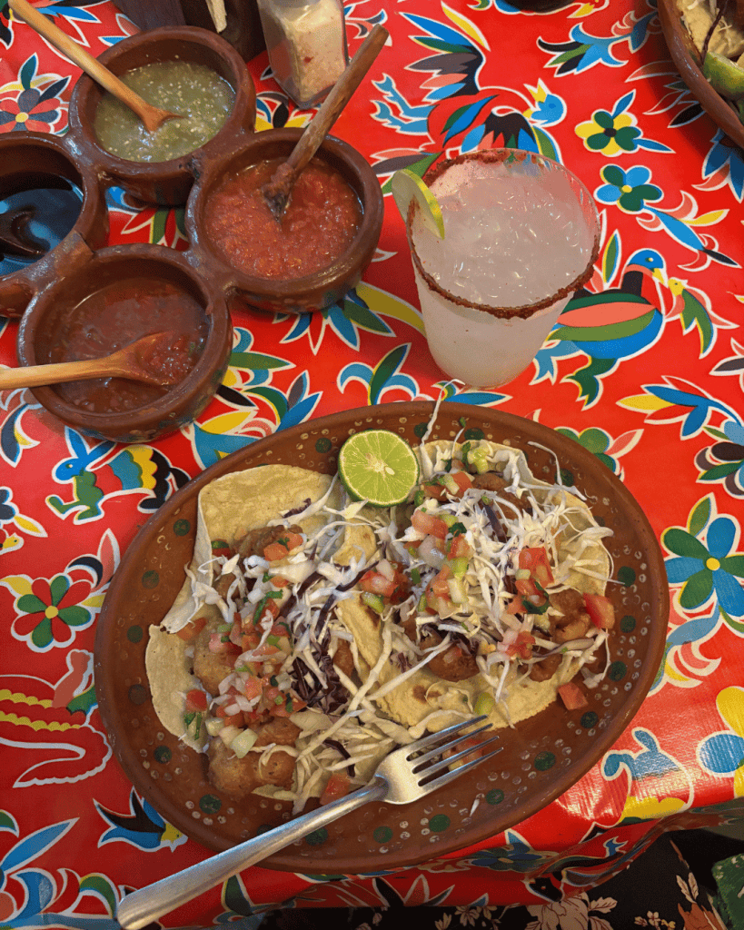 Best shrimp tacos in Sayulita