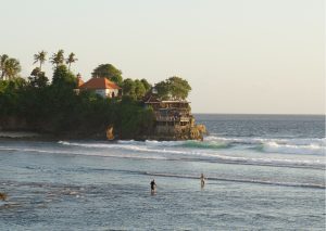 Nusa Lembongan on the sunset